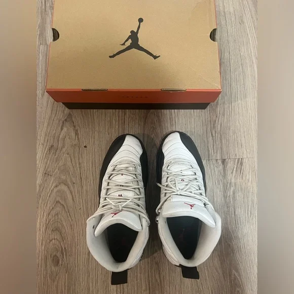 JORDAN 12 RETRO 'RED TAXI' - Picture 3 of 5